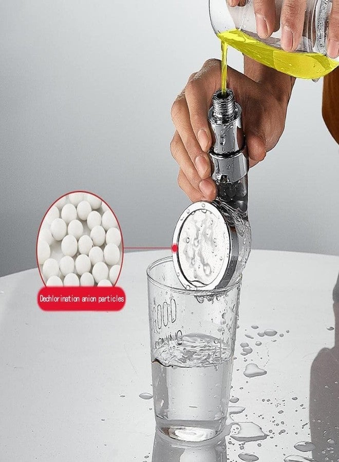 Alark صنبور دش يدوي لحوض الغسيل من ألارك، طقم دش خارجي صغير الفوهة للمنزل والحمام والمطبخ، طقم دش قابل للتعديل للماء الساخن والبارد لغسل الكلاب وغسل الشعر [17x8x10 سم] - Image 5